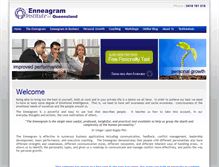 Tablet Screenshot of enneagramqueensland.com
